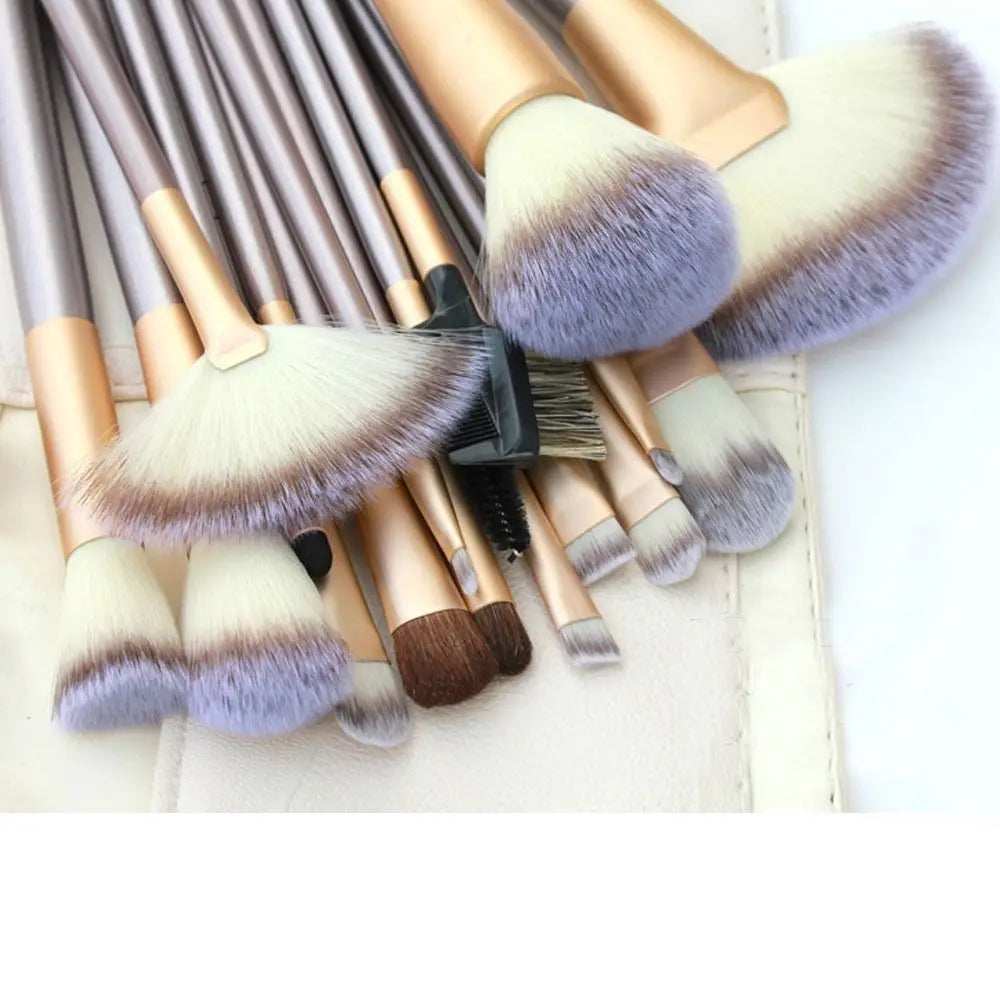 12 / 18 / 24pcs Makeup Brush Set Synthetic Professional Makeup Brushes Foundation Powder Blush Eyeliner Brushes Pincel Maquiagem